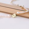 Airlea Pearl Necklace Sterling Silver Gold Plated Freshwater Pearl Necklace