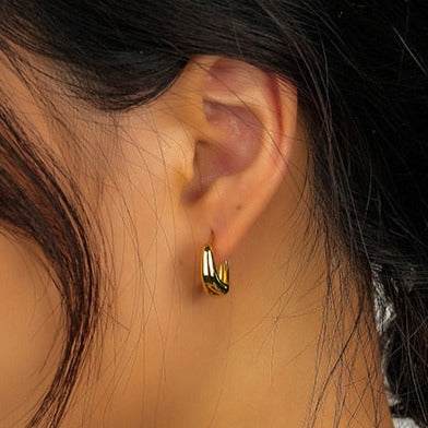 Keira Earrings Sterling Silver Gold Plated Earrings