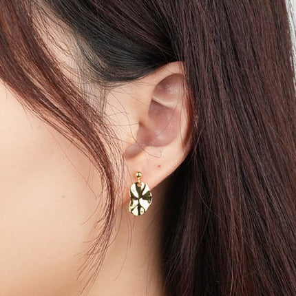 Tia Earrings Sterling Silver Gold Plated Earrings