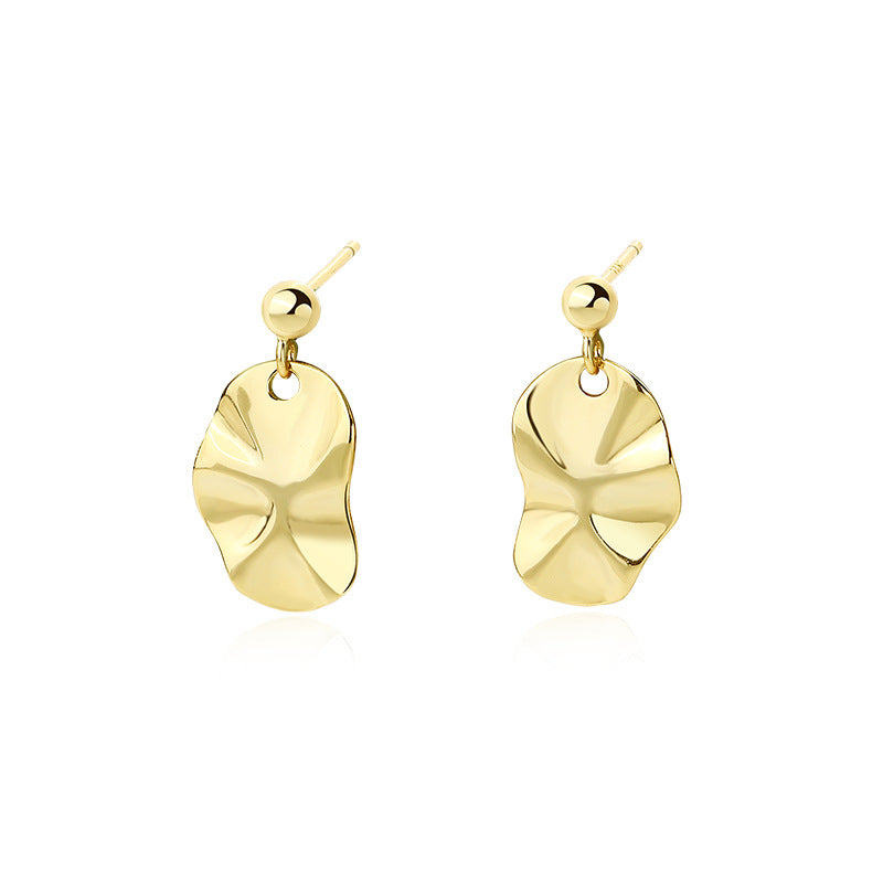 Tia Earrings Sterling Silver Gold Plated Earrings