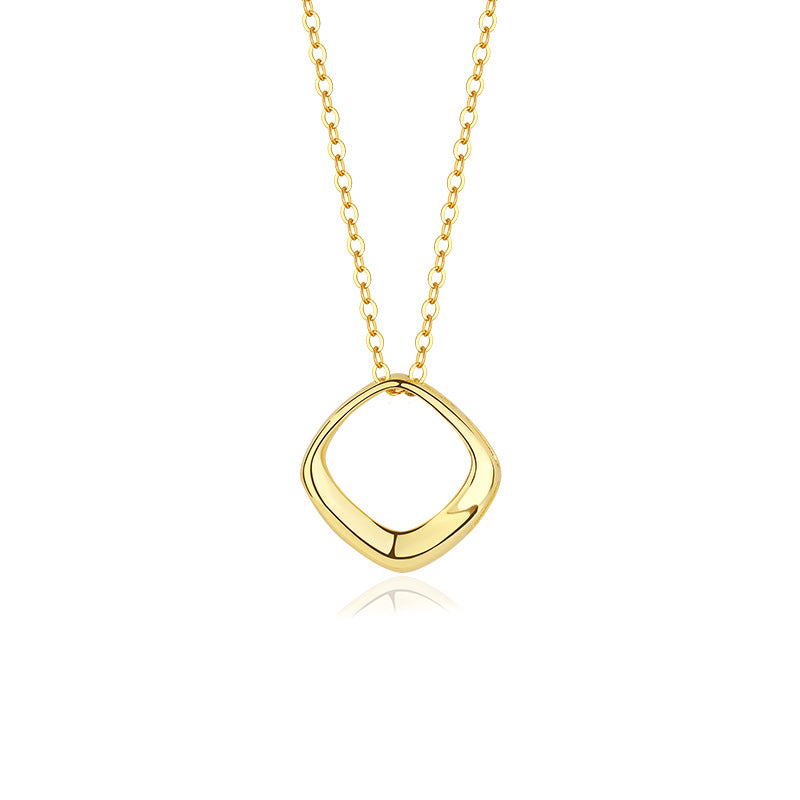 Beau Necklace Sterling Silver Gold Plated Necklace