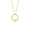 Beau Necklace Sterling Silver Gold Plated Necklace